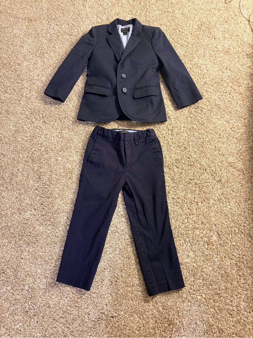 Crewcuts Navy Formal Suit (3T)